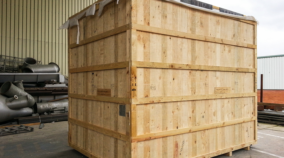 Enderezar 鍔 Continuación Cajas de embalaje de madera - Cajas de madera para transporte